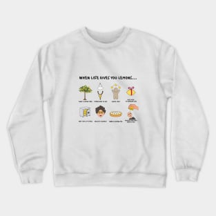 Lemon Life Crewneck Sweatshirt